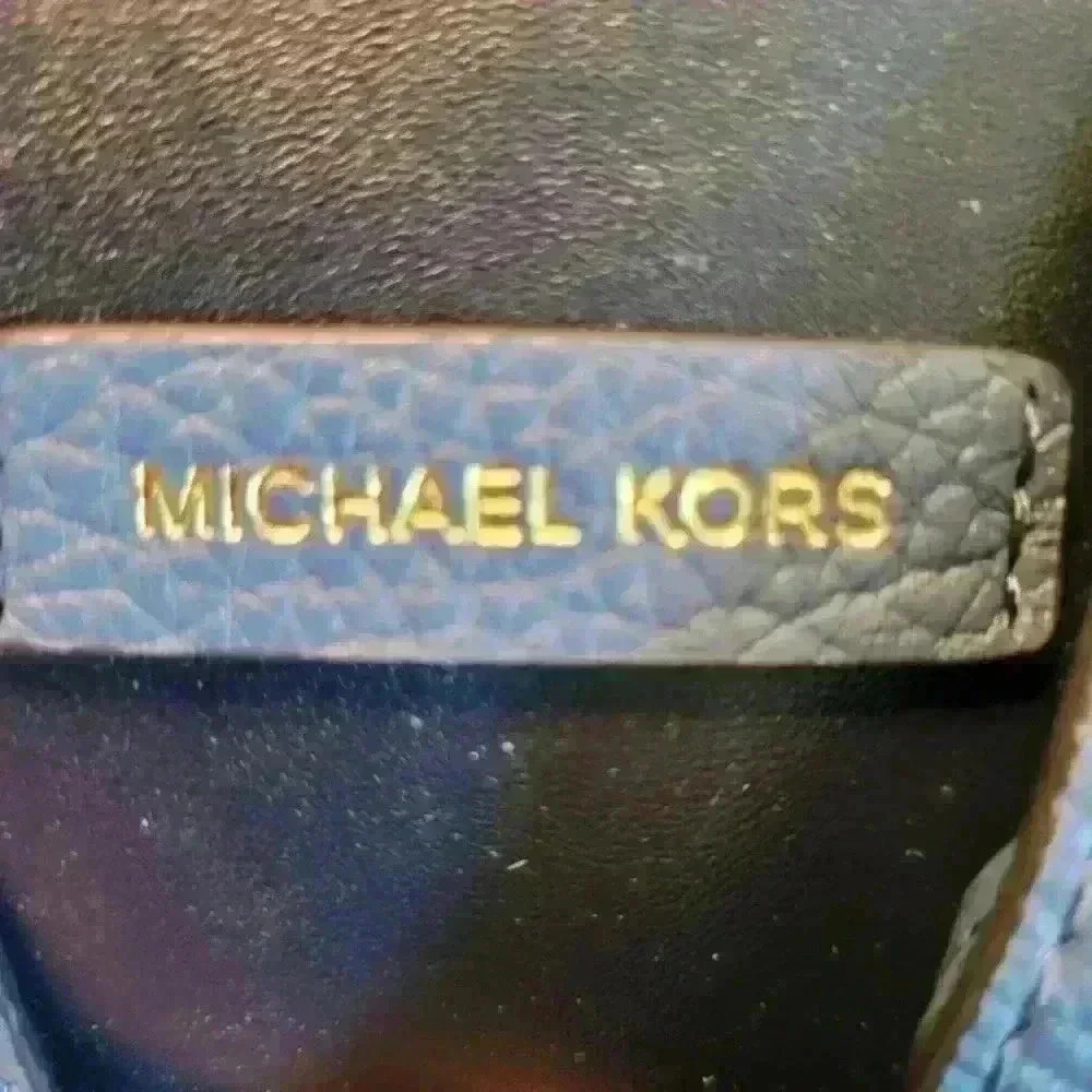 Michael Kors 2tone Blue leather bag - Picture 10 of 11